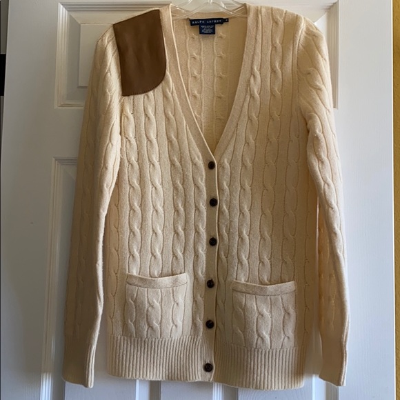 Vintage RALPH LAUREN Shooting Cardigan - M - Picture 1 of 6